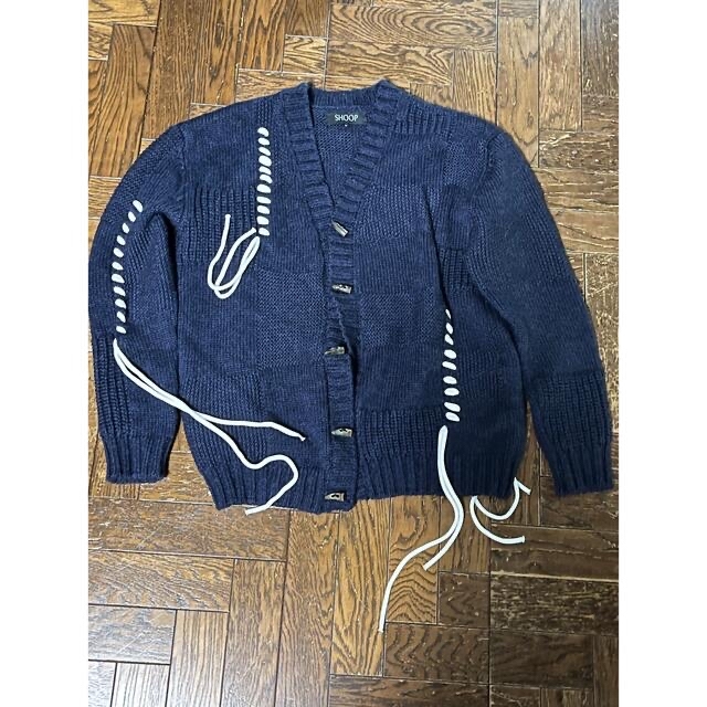 SHOOP mori cardigan ネイビー