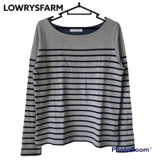 ローリーズファーム(LOWRYS FARM)のLOWRYSFARM ボートネックシャツ(ニット/セーター)