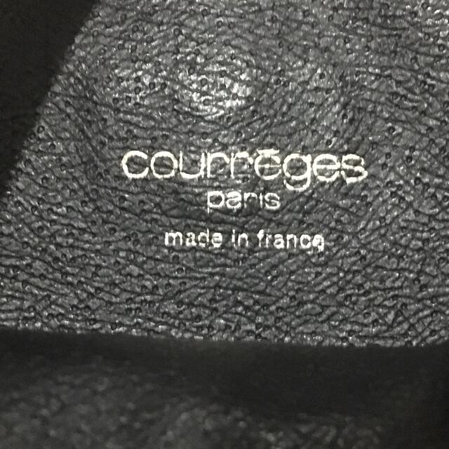 【Courreges】 レア クレージュ バケツバック  レザー 赤 3