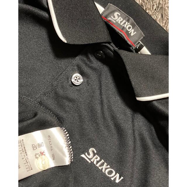 Srixon(スリクソン)のSRIXONスリクソン ストレッチLSシャツ ゴルフウェアMen‘s L未使用品 スポーツ/アウトドアのゴルフ(ウエア)の商品写真