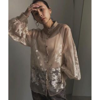 アメリヴィンテージ(Ameri VINTAGE)の着用2〜3回AmeriVintage2WAYHAZE FLOWER BLOUSE(シャツ/ブラウス(長袖/七分))