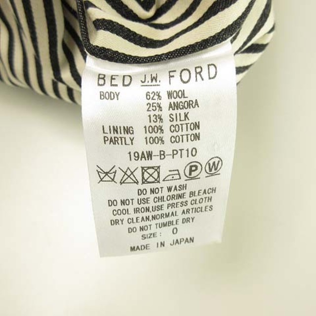 BED J.W. FORD(ベッドフォード)のBED J.W. FORD 19AW-B-PT10 ワイド サルエル パンツ メンズのパンツ(その他)の商品写真