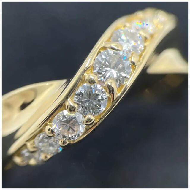 カタビラ様専用　k18 モニッケンダム　ダイヤモンド　リング レディースのアクセサリー(リング(指輪))の商品写真