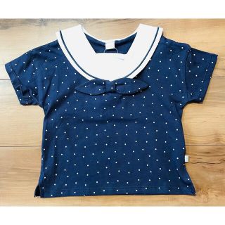 フタフタ(futafuta)のバースデイ コトリ cottoli セーラー ドット トップス(Tシャツ/カットソー)