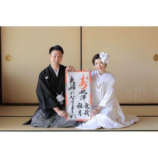 フォトアイテム 撮影 小物 和装 和婚 白無垢 前撮り 後撮り ガーランド(フォトプロップス)