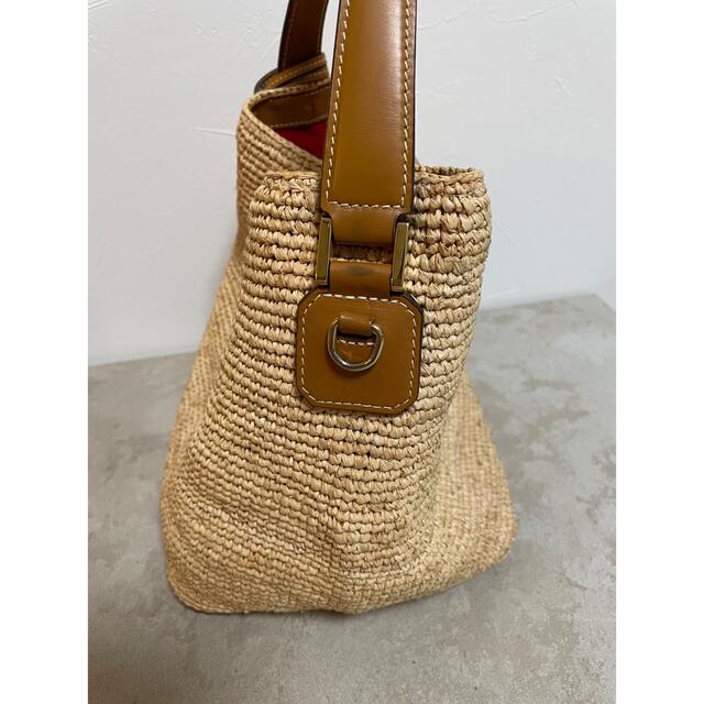 L'Appartement DEUXIEME CLASSE(アパルトモンドゥーズィエムクラス)の MARK CROSS Raffia Bag/アパルトモン レディースのバッグ(かごバッグ/ストローバッグ)の商品写真