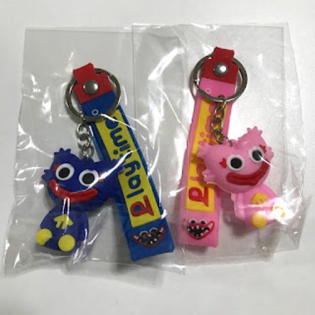 ハギーワギー ポピープレイタイム キーホルダー ストラップ 2個セット エンタメ/ホビーのアニメグッズ(キーホルダー)の商品写真