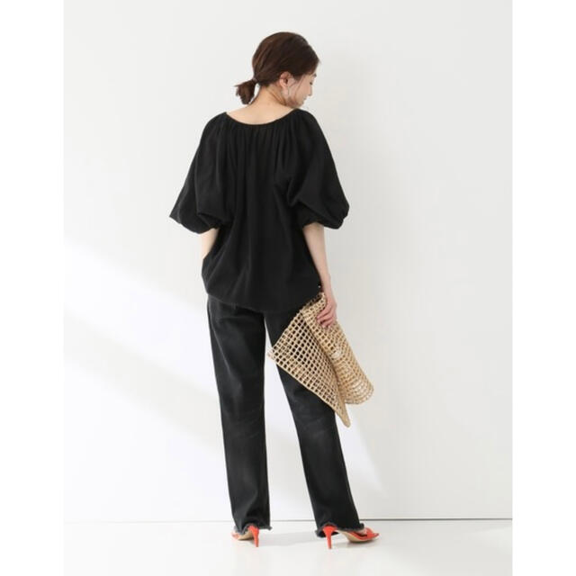 Plage(プラージュ)のhigu♪様専用★plage☆CO Caftan ブラウス(ブラック) レディースのトップス(シャツ/ブラウス(半袖/袖なし))の商品写真