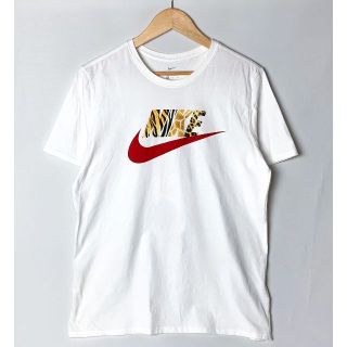 ナイキ(NIKE)のナイキ アトモス 17SS アニマル ロゴ Ｔシャツ ホワイト 白 XL(Tシャツ/カットソー(半袖/袖なし))