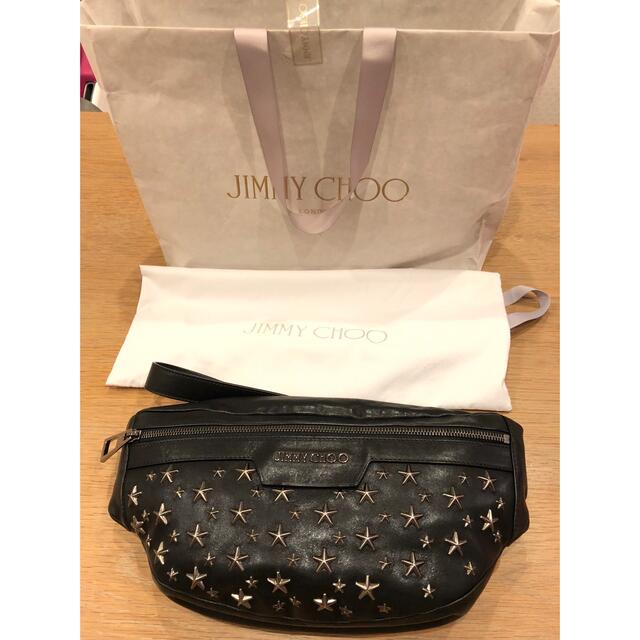 予約販売】本 JIMMY CHOO - ジミーチュウ メンズ ボディ バッグ レザー