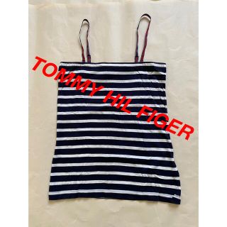 トミーヒルフィガー(TOMMY HILFIGER)のTOMMY HIL FIGER トミー　タンクトップ　キャミソール　ボーダー　S(タンクトップ)