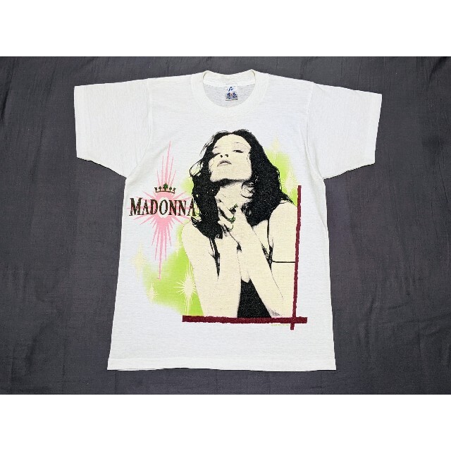80s Madonna マドンナ 1989 ヴィンテージTシャツ アメリカ製古着 素晴らしい外見