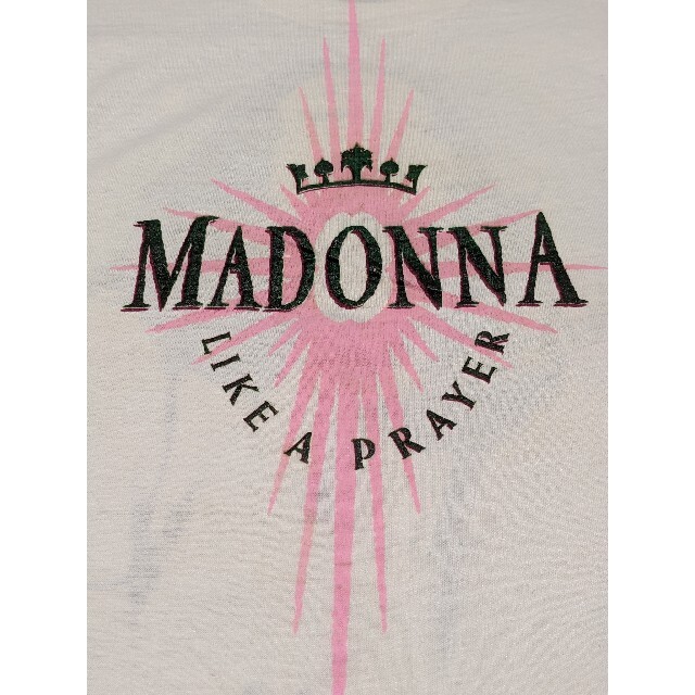 80s Madonna マドンナ 1989 ヴィンテージTシャツ アメリカ製古着 素晴らしい外見