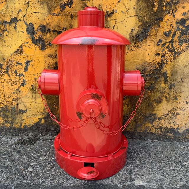 アメリカンレトロ 消火栓 ゴミ箱 ダストボックス ダストビン　消防　インテリア