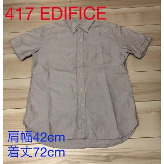 フォーワンセブンエディフィス(417 EDIFICE)の417 by EDIFICE シャツ(シャツ)