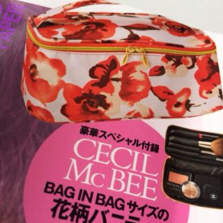 セシルマクビー(CECIL McBEE)のCECIL McBee ♡ 花柄ポーチ(ポーチ)