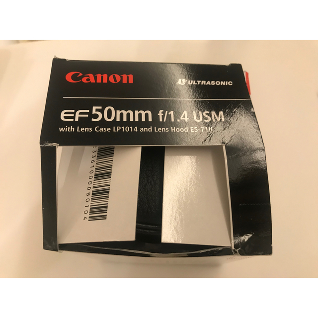 Canon キヤノン EF50mm F1.4 USM（保護フィルター付