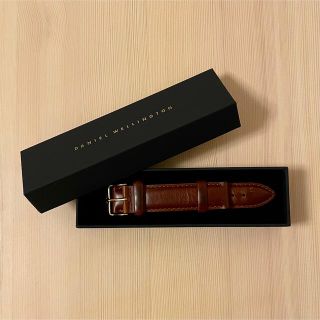 ダニエルウェリントン(Daniel Wellington)のダニエルウェリントン ST MAWES ベルトのみ ブラウン(レザーベルト)