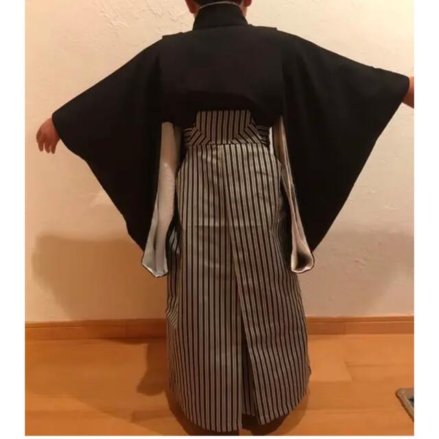 七五三　5歳　袴フルセット キッズ/ベビー/マタニティのキッズ服男の子用(90cm~)(和服/着物)の商品写真