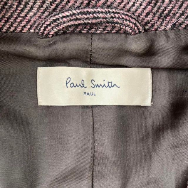 Paul Smith(ポールスミス)のコテツ様専用2点ポールスミス　チェスターコート　ロングコート　パープル　大きめ レディースのジャケット/アウター(チェスターコート)の商品写真