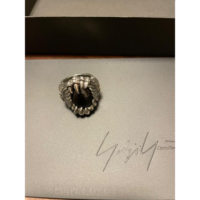 Yohji Yamamoto(ヨウジヤマモト)のヨウジヤマモト 猛獣期2008 ANGEL RING SIVER 950 メンズのアクセサリー(リング(指輪))の商品写真