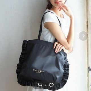 トッカ(TOCCA)の🌻TOCCA 🌻TRIM WAVES SUBBAG サブバッグ(トートバッグ)