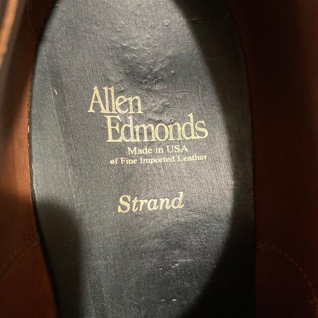 【使用1回】Allen Edmonds strand セミブローグドレスシューズ 6