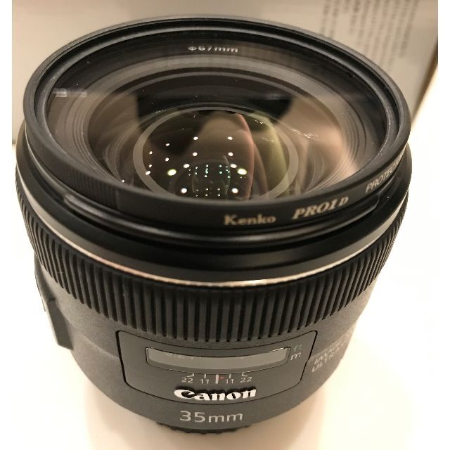 Canon - Canon EF35mm F2 IS USM（保護フィルター付） 美品の通販 by ...