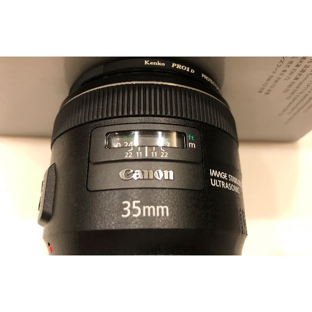 Canon EF35mm F2 IS USM(保護フィルター付) 美品 Canon EF35mm F2 IS USM(保護フィルター付) 美品