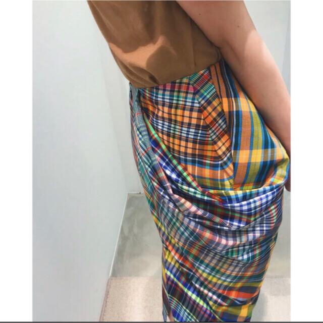 DRIES VAN NOTEN マドラスチェックスカート 新品未使用-
