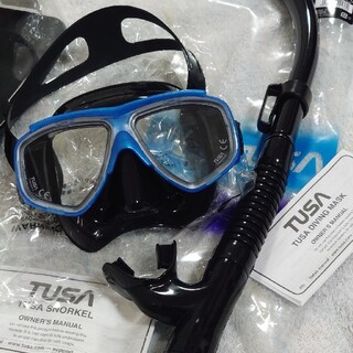 ツサ(TUSA)の☆新品・未使用品・送料無料☆ Tusa ダイビング用のマスクとシュノーケル(その他)