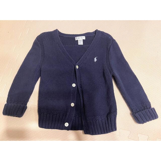 Ralph Lauren(ラルフローレン)のラルフローレン ニットカーディガン キッズ/ベビー/マタニティのベビー服(~85cm)(カーディガン/ボレロ)の商品写真