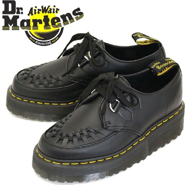 未使用品Dr Martens SIDNEY  Dリング レザーシューズ UK7