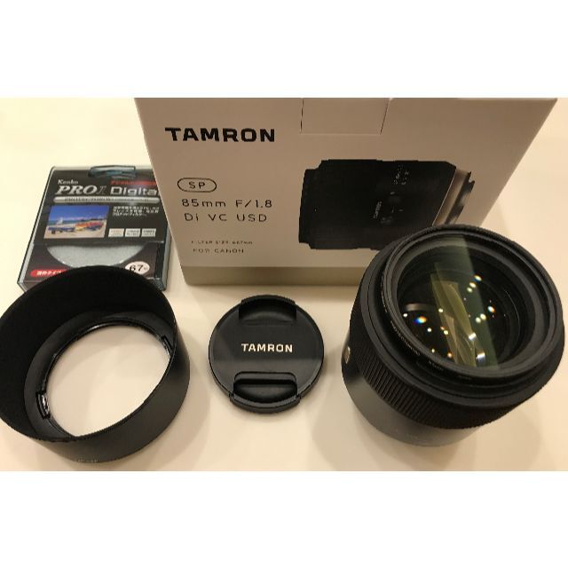 TAMRON(タムロン)のSP 85mm F/1.8 Di VC USD CANON用 EFマウント スマホ/家電/カメラのカメラ(レンズ(単焦点))の商品写真