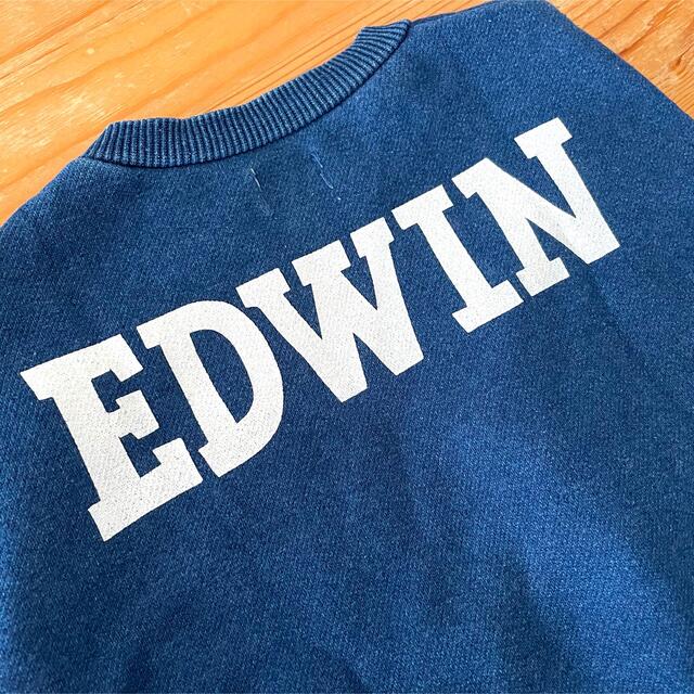 【m♡haru様】EDWIN 裏起毛トレーナー サイズ80 キッズ/ベビー/マタニティのベビー服(~85cm)(トレーナー)の商品写真