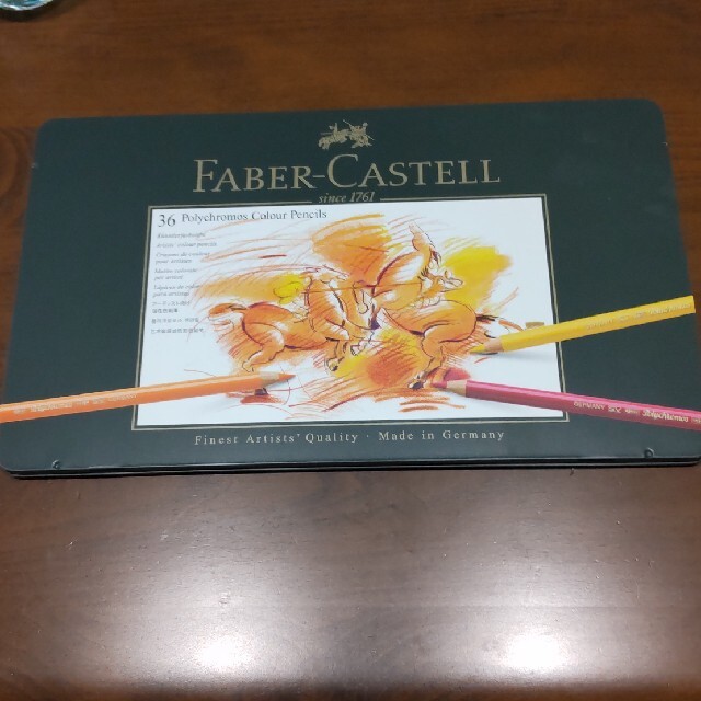 FABER-CASTELL(ファーバーカステル)のファーバーカステル ポリクロモス36色 エンタメ/ホビーのアート用品(色鉛筆)の商品写真