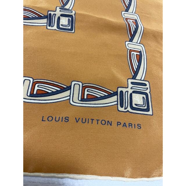 LOUIS VUITTON(ルイヴィトン)のLOUIS VUITTON ルイヴィトン スカーフ シルク ヴィンテージ レディースのファッション小物(バンダナ/スカーフ)の商品写真