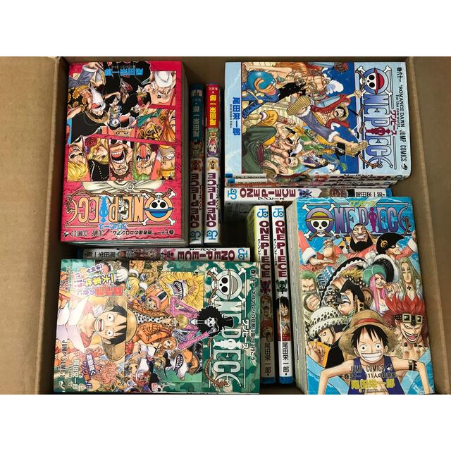 集英社(シュウエイシャ)のONE PIECE ワンピース 1-92巻+777巻まとめ売り　※6/15まで エンタメ/ホビーの漫画(少年漫画)の商品写真