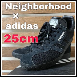 NEIGHBORHOOD × adidas GAZELLE 25cm