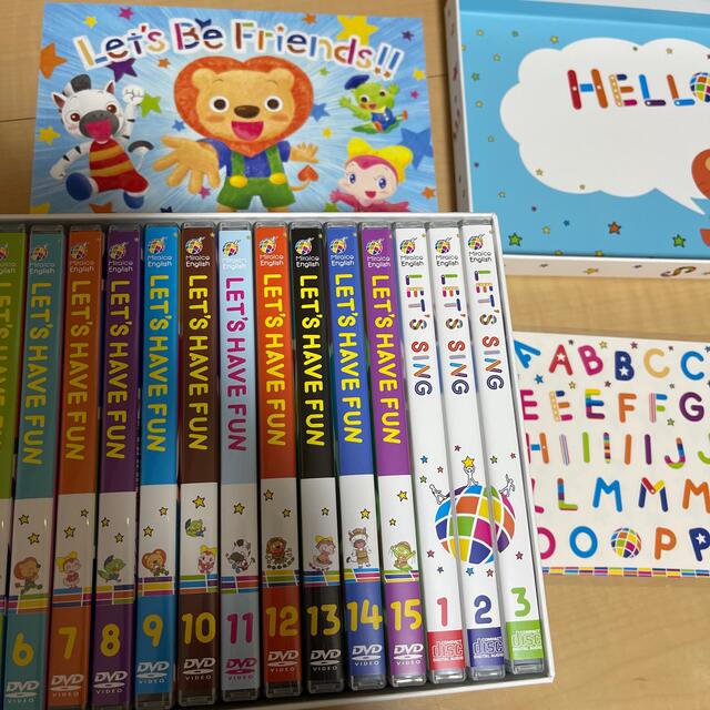 人気ブランド ミライコイングリッシュ DVD CD 英語教材 キッズ