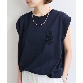 イエナ(IENA)のイエナ LE VENT VERT ノースリーブTシャツ◆ カットソー　(Tシャツ(半袖/袖なし))