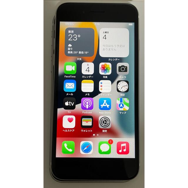 アップル iPhoneSE 第2世代 64GB ホワイト au SIMフリー①