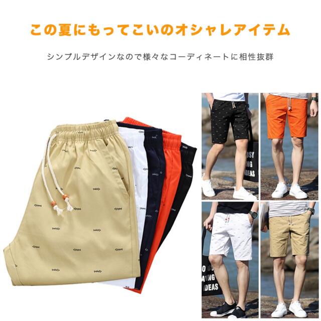 ビーチパンツ メンズ メンズビーチパンツ 男性 海 プール 夏 サマー シンプル メンズのパンツ(その他)の商品写真