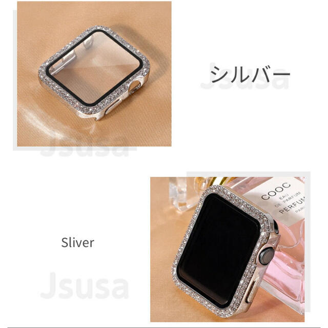 Apple Watch(アップルウォッチ)のApplewatch 保護ケース スマホ/家電/カメラのスマホアクセサリー(モバイルケース/カバー)の商品写真