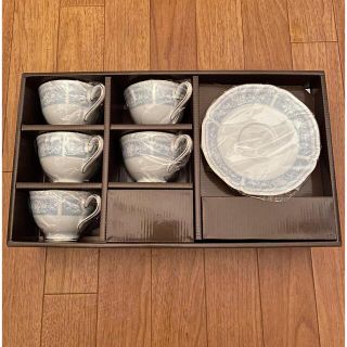 ノリタケ(Noritake)の新品未使用　ノリタケ　レースウッドゴールド　カップ&ソーサ　五客セット(食器)