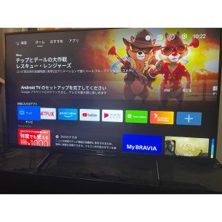 ソニー(SONY)のSONY BRAVIA 43X8500H 2020年製(テレビ)