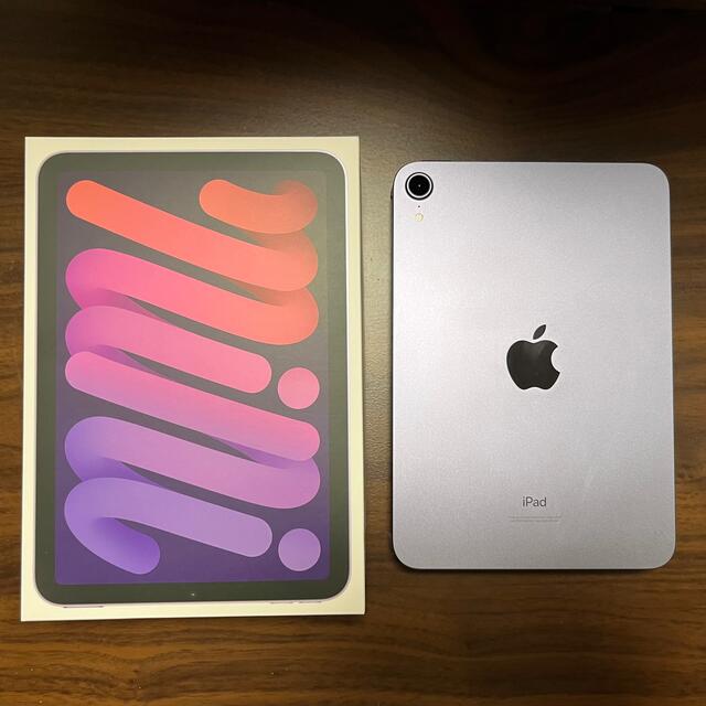 Apple(アップル)のiPad mini6 64GB Wi-Fiモデル purple スマホ/家電/カメラのPC/タブレット(タブレット)の商品写真