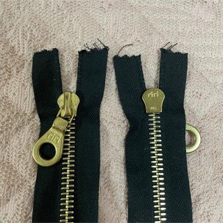 riri 高級ファスナー 50cm 2本売り(前開き用)