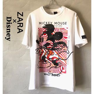 ザラ(ZARA)のZARAとミッキーマウスのコラボ半袖Tシャツ(Tシャツ/カットソー(半袖/袖なし))