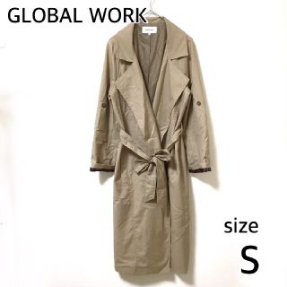 グローバルワーク(GLOBAL WORK)の美品♡トレンチコートGLOBAL WORKグローバルワーク春アウターSサイズ上着(トレンチコート)